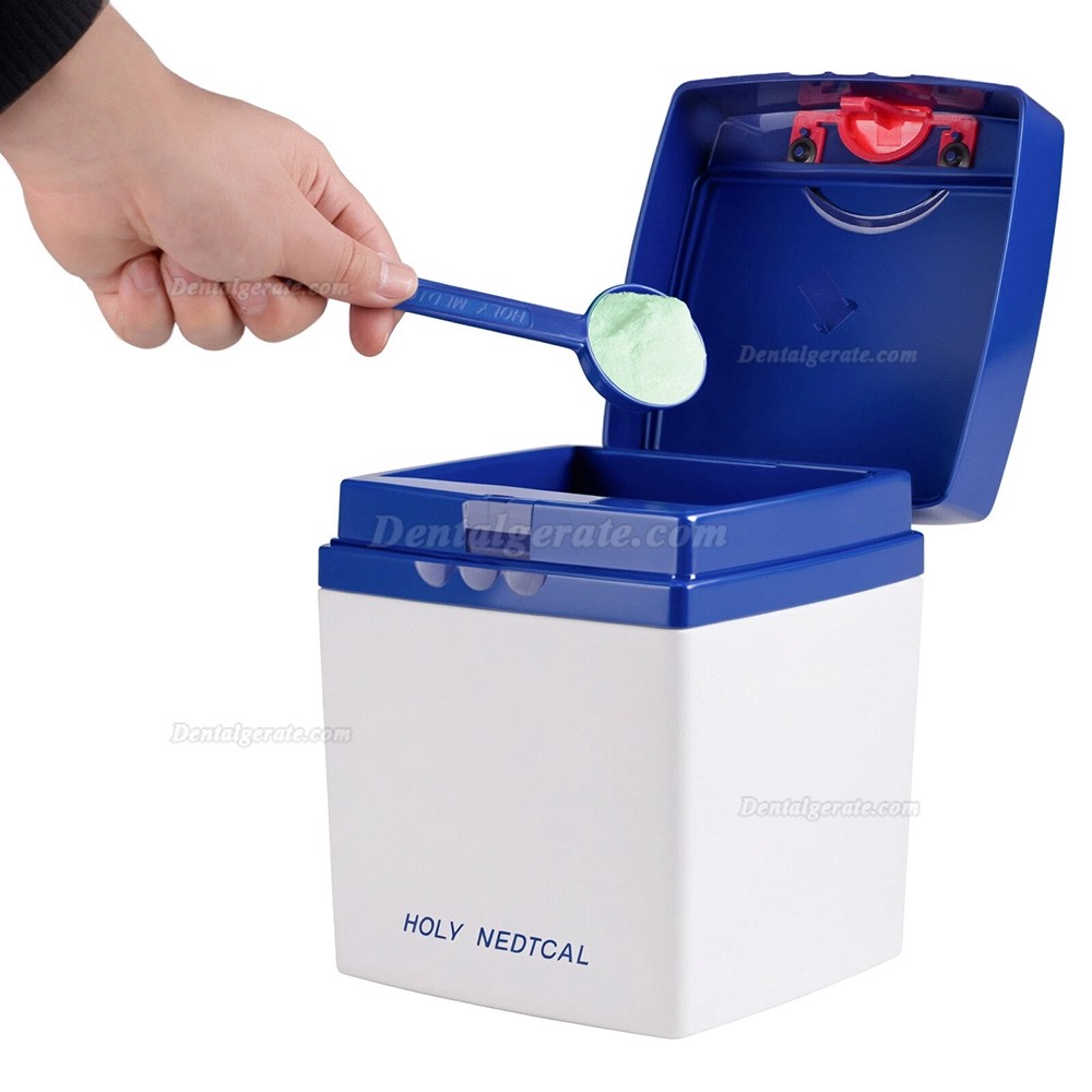 Feuchtigkeitsbest&auml;ndige Box/Aufbewahrungsbox f&uuml;r Abformmaterialien mit Messbecher